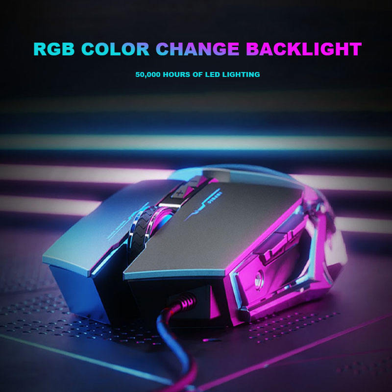 Mouse wired game dedicated mechanical mobile phone notebook office desktop gaming computer USB lol optical mouse