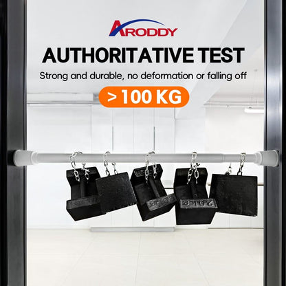 High quality 32mm Bold Pipe Diameter Non Rusting 2.1-3.0m Telescopic Curtain Rod Drill Free Adjustable Rod Curtain for Home