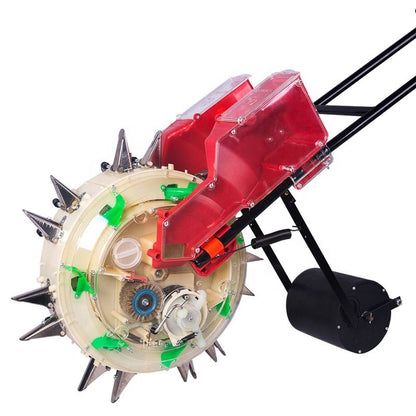 Hand-push wheeled peanut soybean corn vegetable precision seeder planter planter seeder