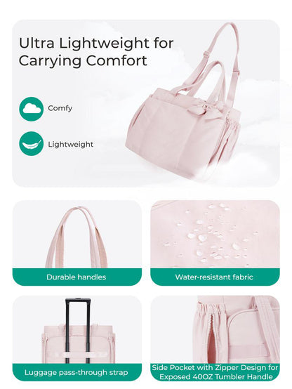 Women's Handheld & Shoulder Yoga Bag Daily Work Bag