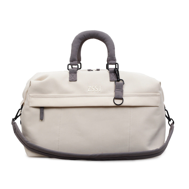 Large capacity carry-on travel bag, suitable for short business trips, airplane carry-on, hand-held or shoulder bag, and hospital admission storage.