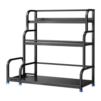 Household Kitchen Storage Rack Floor-Standing & Countertop Dual-Use Seasoning Knife Rack Storage Rack