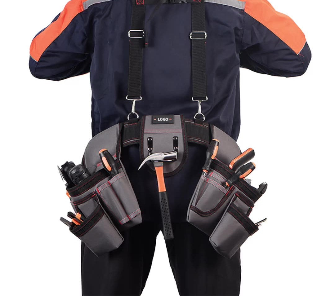 Multifunctional equipment electrician special shoulder bag combination Oxford strong wear-resistant shoulder tool bag