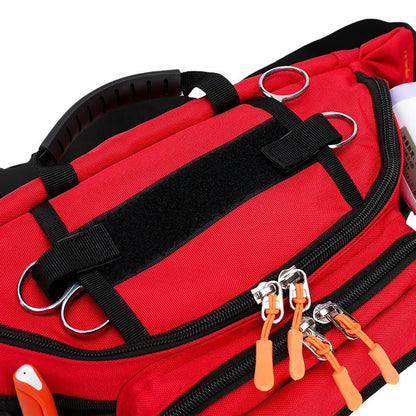 Outdoor Emergency Medical Waist Pack for Rescue, Fire & Travel | Portable First Aid Kit Bag