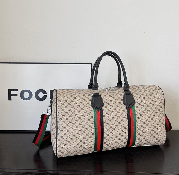 Handbag, shoulder bag, travel bag, men's and women's sports bag, large capacity, trendy bag for business trips