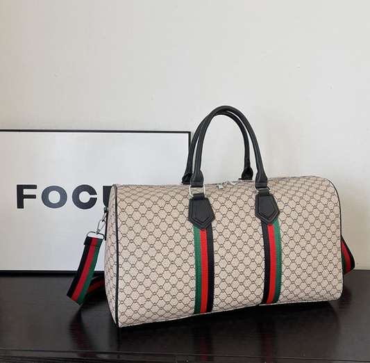 Handbag, shoulder bag, travel bag, men's and women's sports bag, large capacity, trendy bag for business trips