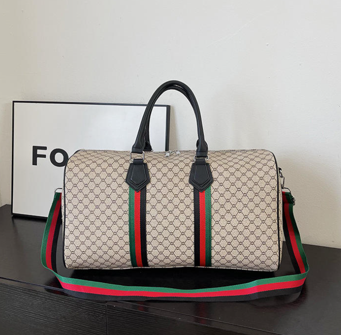 Handbag, shoulder bag, travel bag, men's and women's sports bag, large capacity, trendy bag for business trips