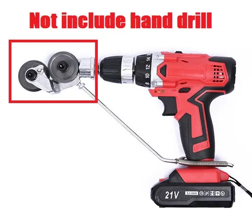 New Electric Hand Drill to Cut Board Metal Plate Cutter Electric Drill Accessories Hardware Tools Electric Clippers