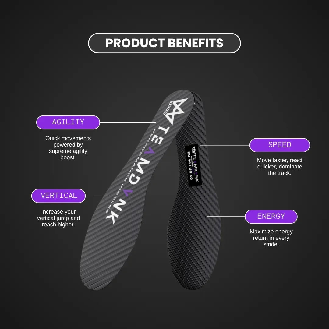 Soft and comfortable PRO carbon insole
